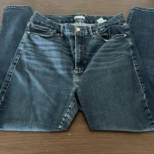 Good American Dark Wash Skinny Jeans